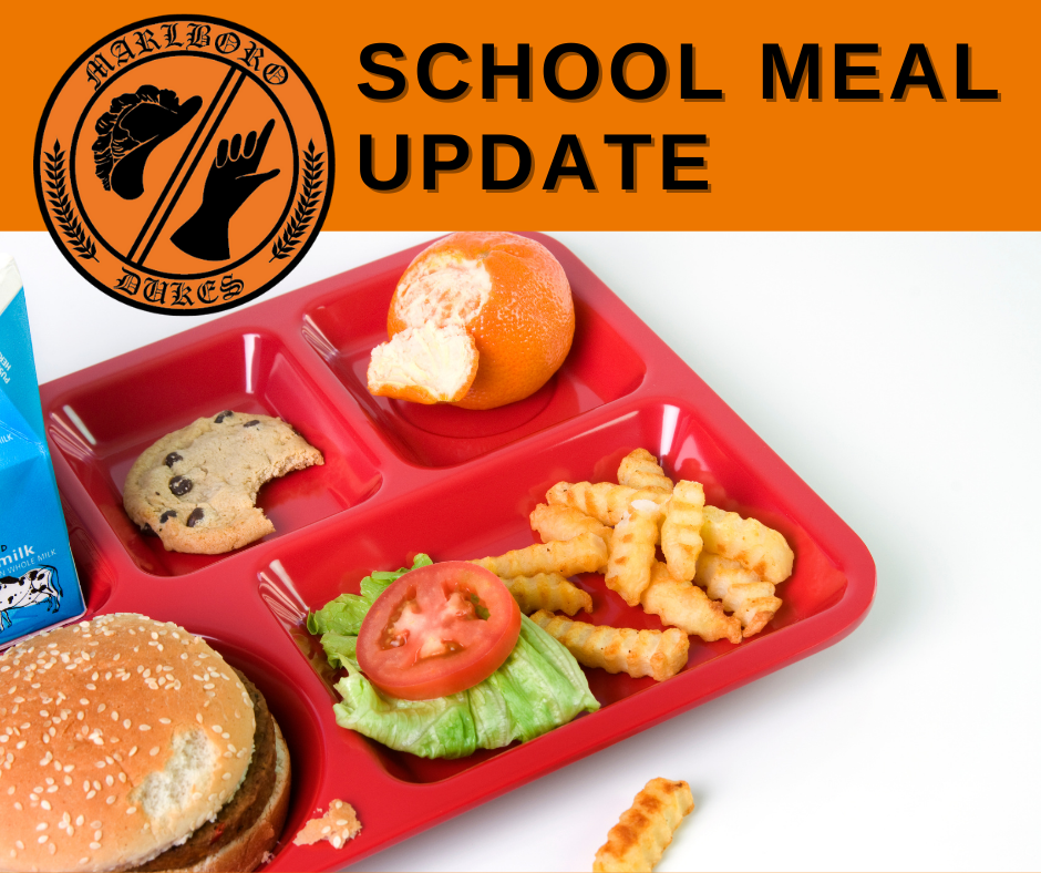 School meal program update