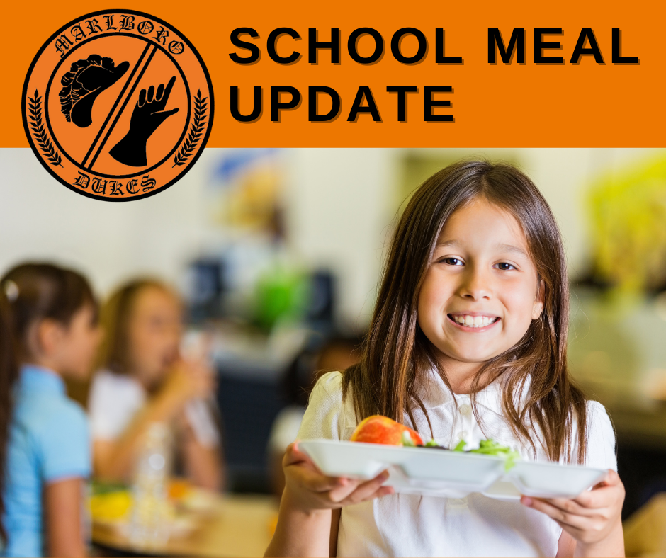 School meal program update