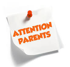 Attention Parent/Guardian