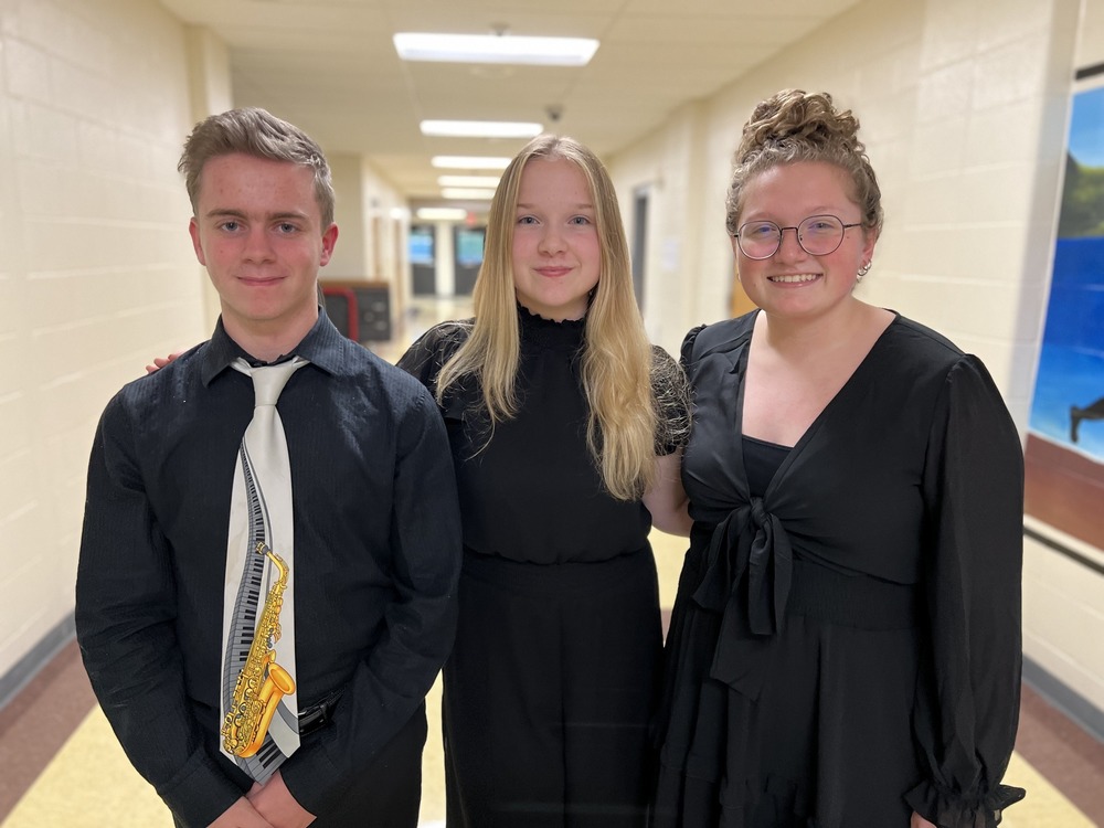 Devin Brooks, Sophia Dunn, and Janice Werba